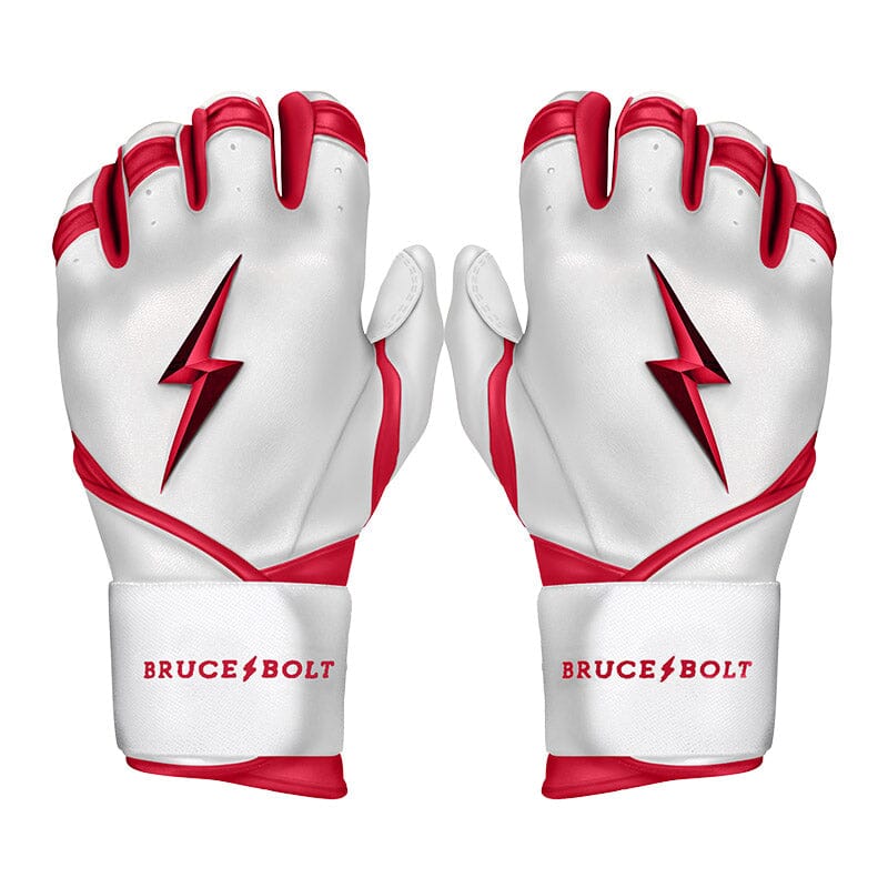 2024 Bruce Bolt Pro Chrome Long Cuff Batting Gloves