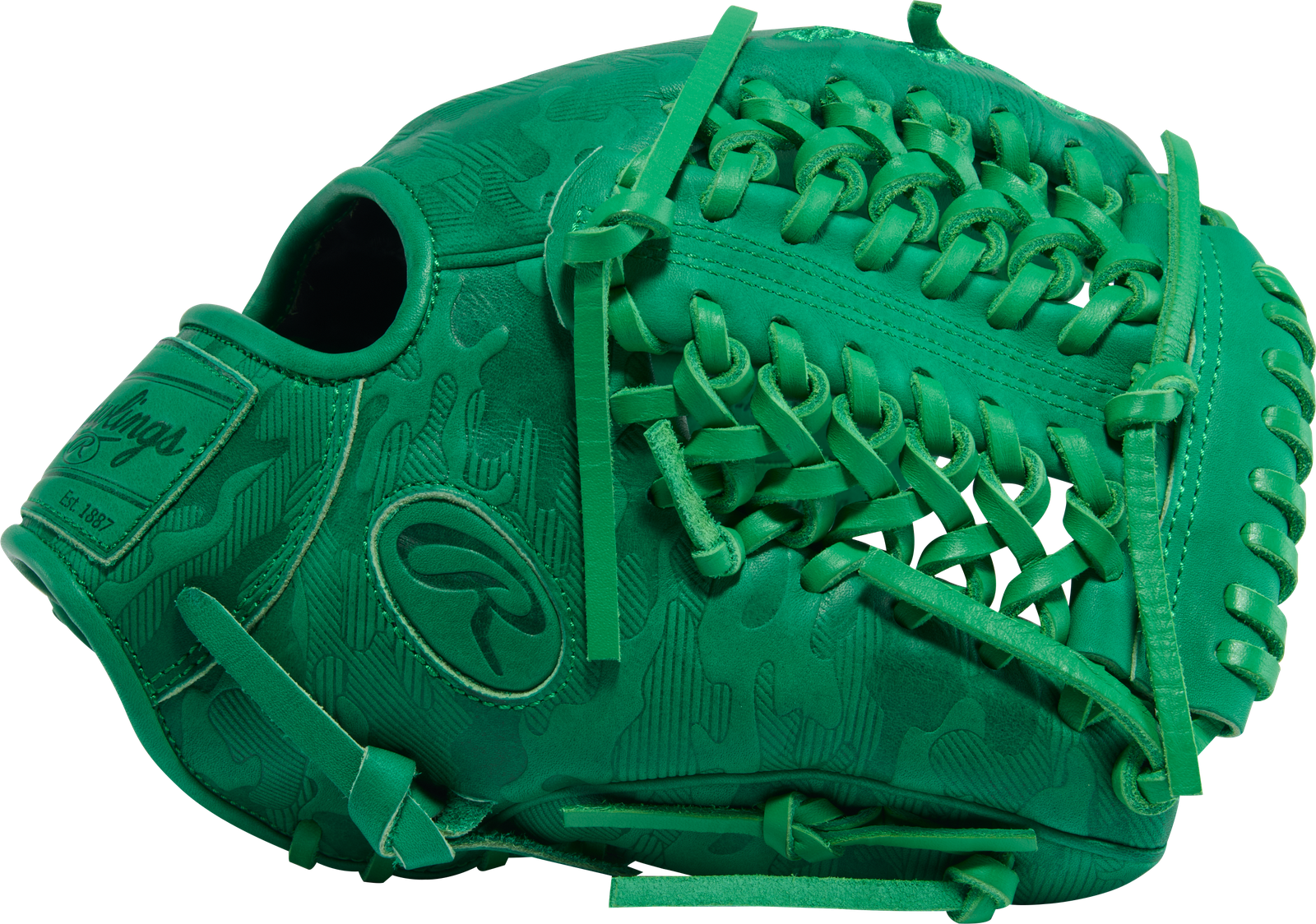2026 Rawlings Heart of the Hide 11.75" Infield / Pitcher Baseball Glove PROR205-4KG Kelly Green