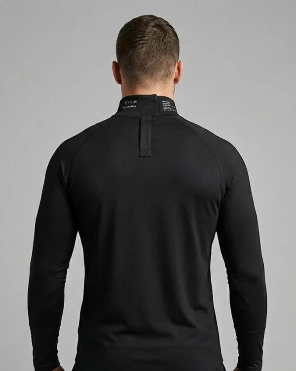 2026 Bonderkage Long Sleeve Shirt with Neck Guard and Cut Resistant Wrists (A9) - Senior