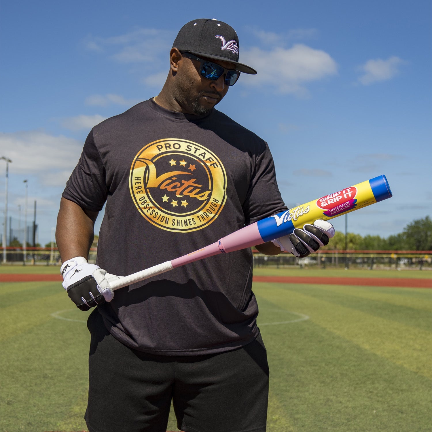 2026 Victus Grip It Rip It  2 Piece  Ya-Ya (0.5 oz) 12.75" Slo-Pitch Bat USSSA