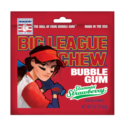 BIG LEAGUE CHEW 60 GRAMS