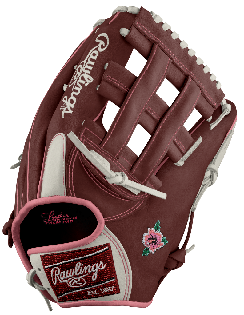 2025 Rawlings Heart of the Hide 12.5" Evolution Exclusive "Bloom" Utility Softball Glove PRO568 - Right Hand Throw