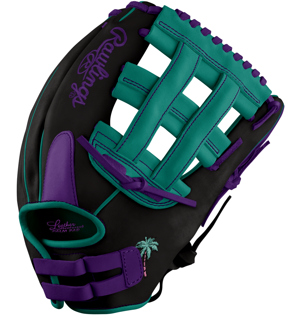 2025 Rawlings Heart of the Hide 13" Evolution Exclusive "Miami Dusk" Outfield Softball Glove PRO130SB - Right Hand Throw