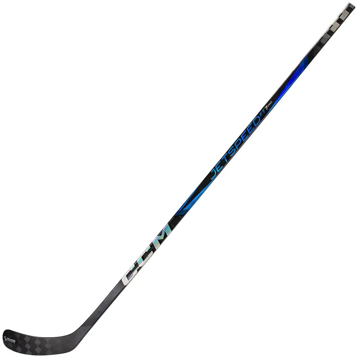 CCM Jetspeed FT7 Pro Custom Blue Hockey Stick - Intermediate