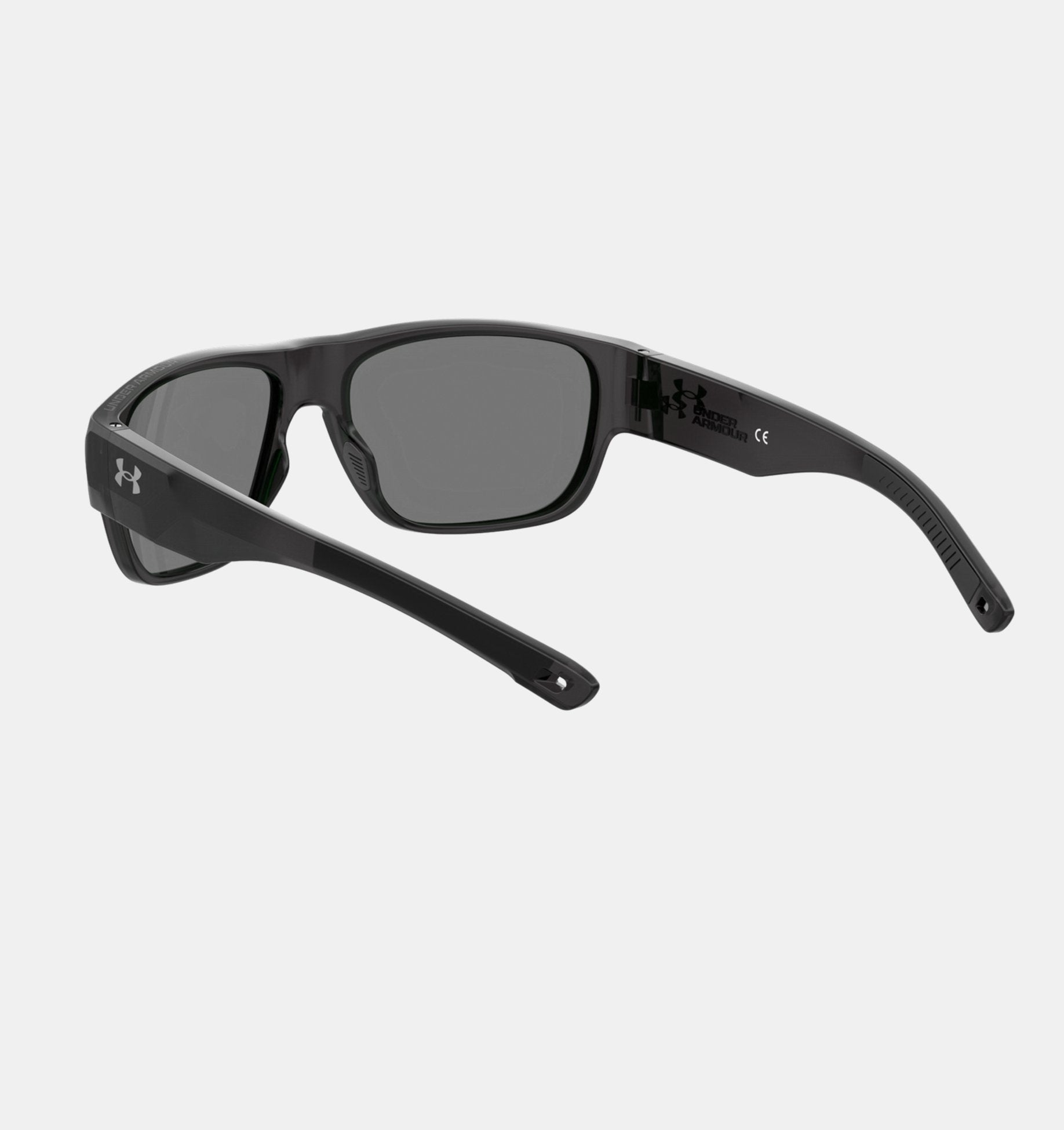 SUNGLASSES UNDER ARMOUR UA SCORCHER TRANSPARENT JET GRAY/EMERLD BS24