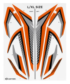 EASTON Hellcat Helmet DECAL KIT BS23