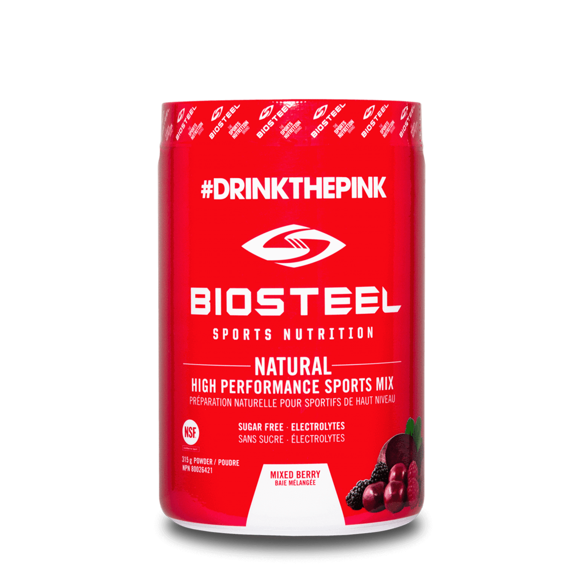 BIOSTEEL Mix 315g - Sports Hydration Supplement