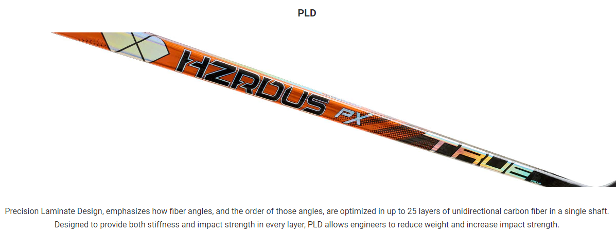 True HZRDUS Fury PX Hockey Stick - Intermediate