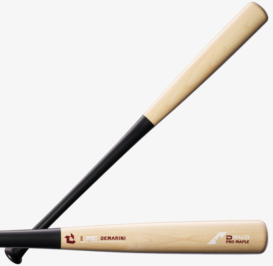 BB BAT DEMARINI DX243 WOOD/COMP (1YR WARRANTY) BS23