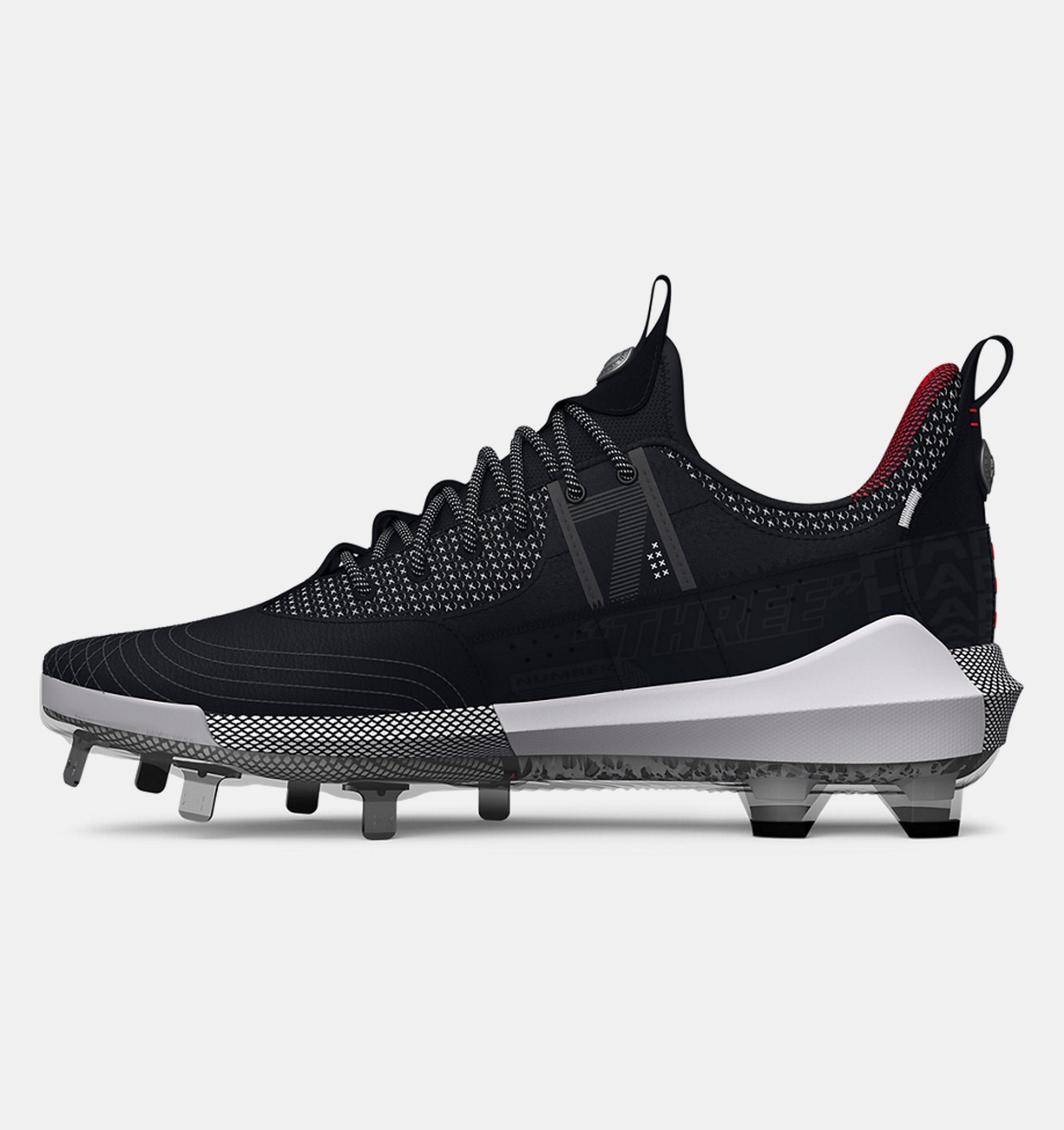 CLEAT METAL MENS UA HARPER 7 LOW BS23