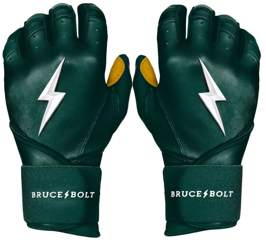 2024 Bruce Bolt Premium Pro Long Cuff Batting Gloves