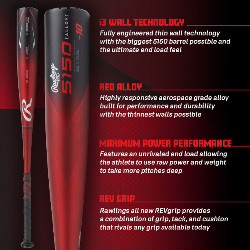 BB BAT RAWLINGS 5150 (-10) BS23