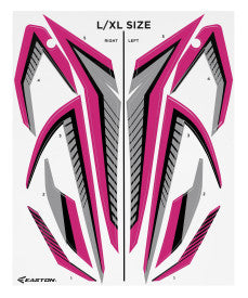 EASTON Hellcat Helmet DECAL KIT BS23