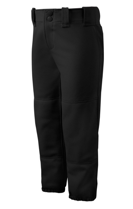 GIRLS BELTED MIZUNO SOFTBALL PANT BS23