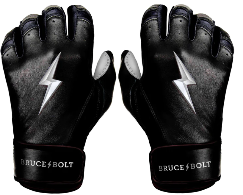 2024 Bruce Bolt Pro Chrome Short Cuff Youth Batting Gloves