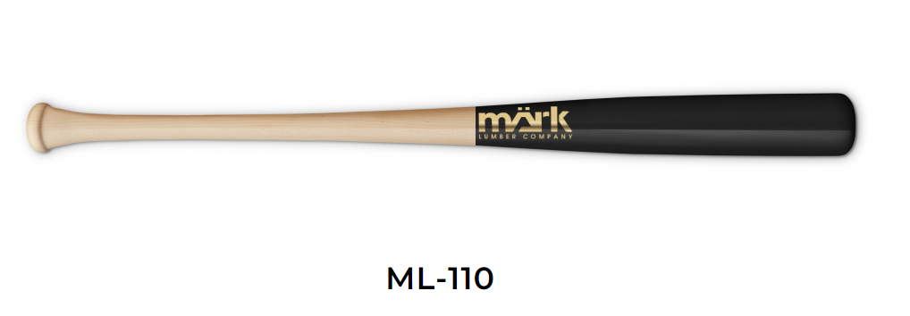 BB BAT MARK LUMBER ML-110 CLEAR BLK BS22