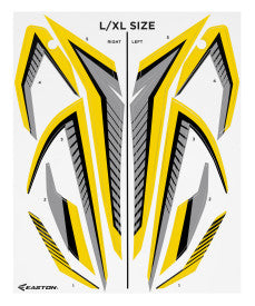 EASTON Hellcat Helmet DECAL KIT BS23