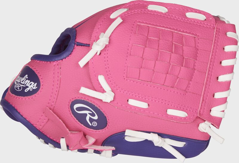 Players 9" Baseball Glove with Ball- Youth