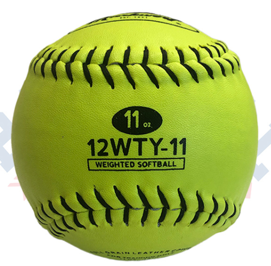 MARKWORT- Weighted Yellow 12&quot; Softball - 11 oz BS24