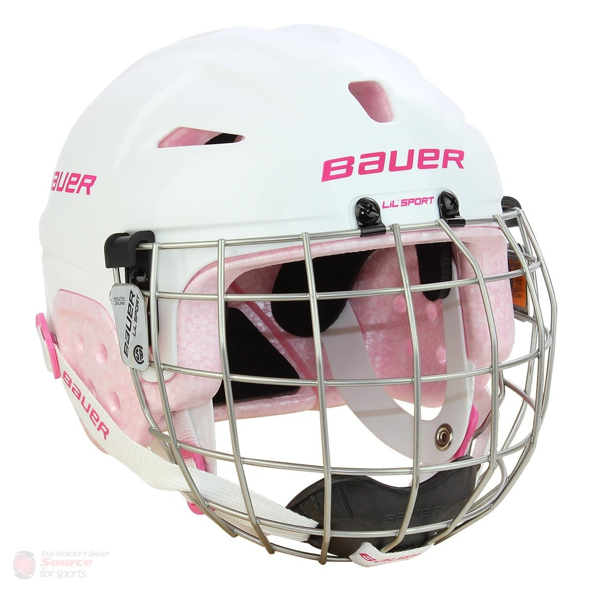 Bauer Lil Sport Hockey Helmet Combo - Youth