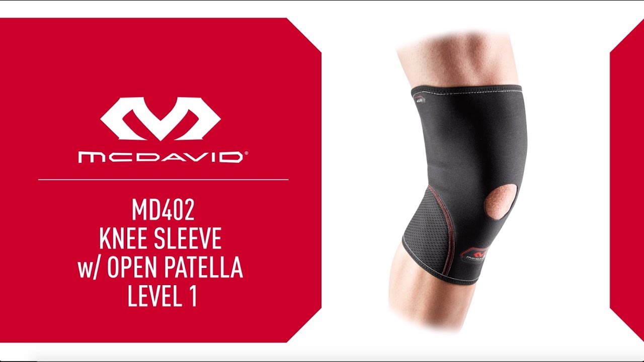 MCDAVID KNEE SUPPORT W/OPEN PAT MD402  S21