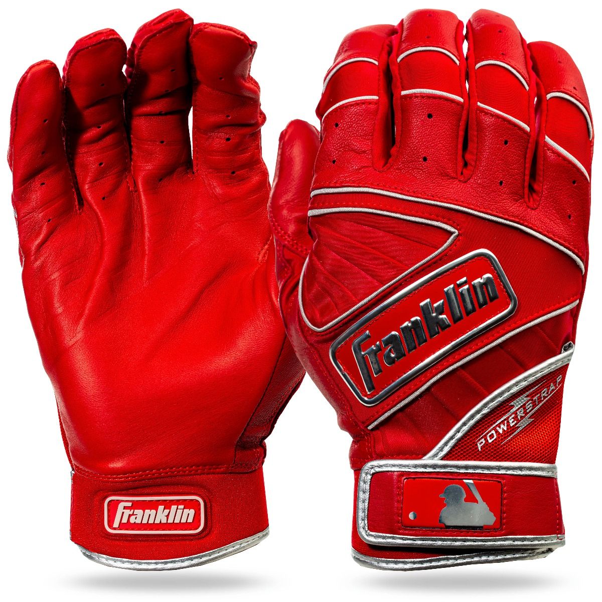 BAT GLOVE SR FRANKLIN POWERSTRAP Chrome BS24