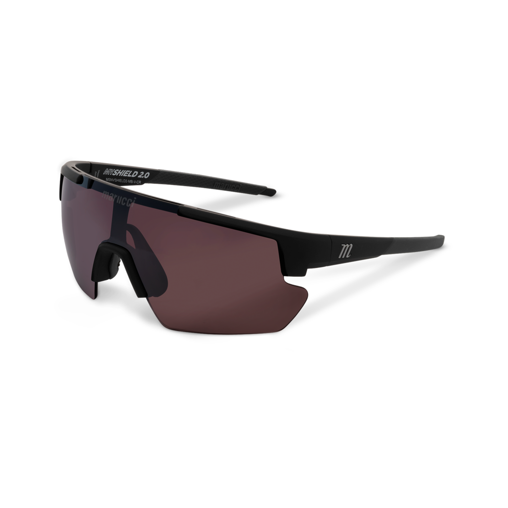 SUNGLASSES MARUCCI  SHIELD 2.0 MATTE Black /VIOLET BS23