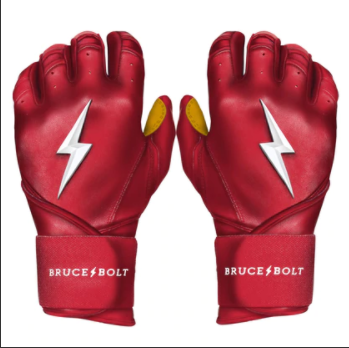 2024 Bruce Bolt Premium Pro Long Cuff Batting Gloves