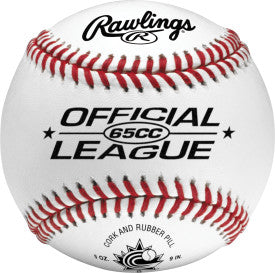 BASEBALL 65CC  League Game Ball - Dozen