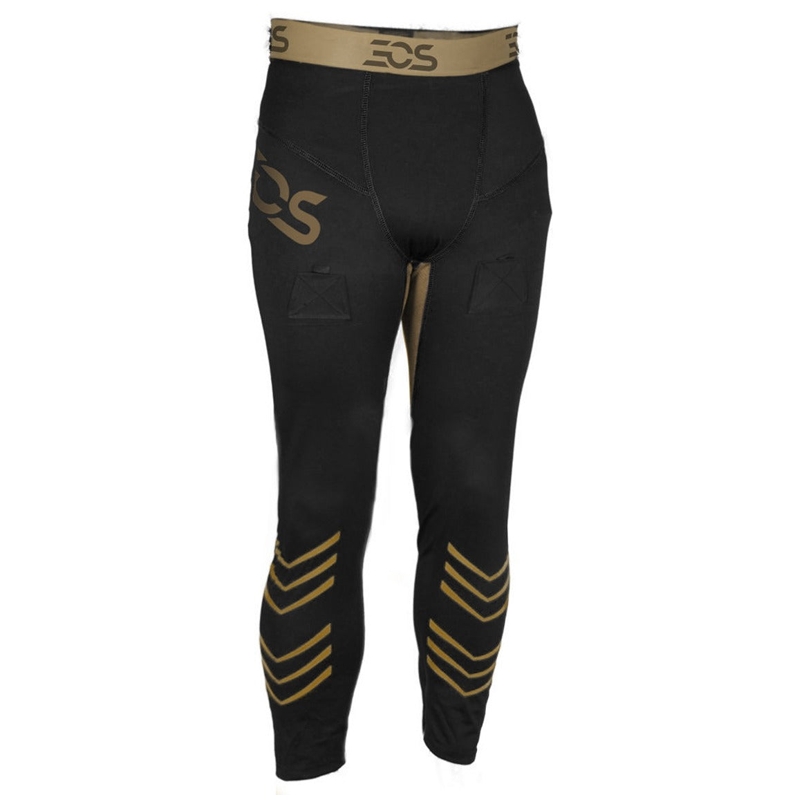 EOS 50 Boy's Compression Baselayer Pants (w/ Cup & Velcro) - Youth