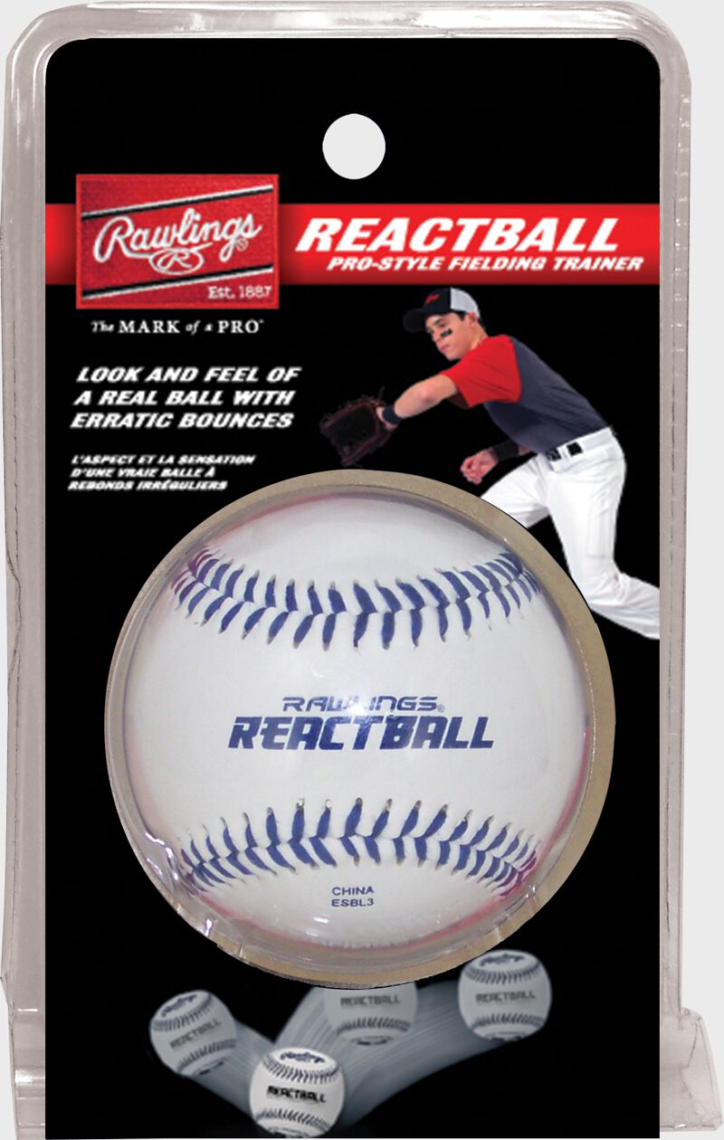 RAWLINGS REACT TRAINGING BALL- REACTBASEBALL- BS22